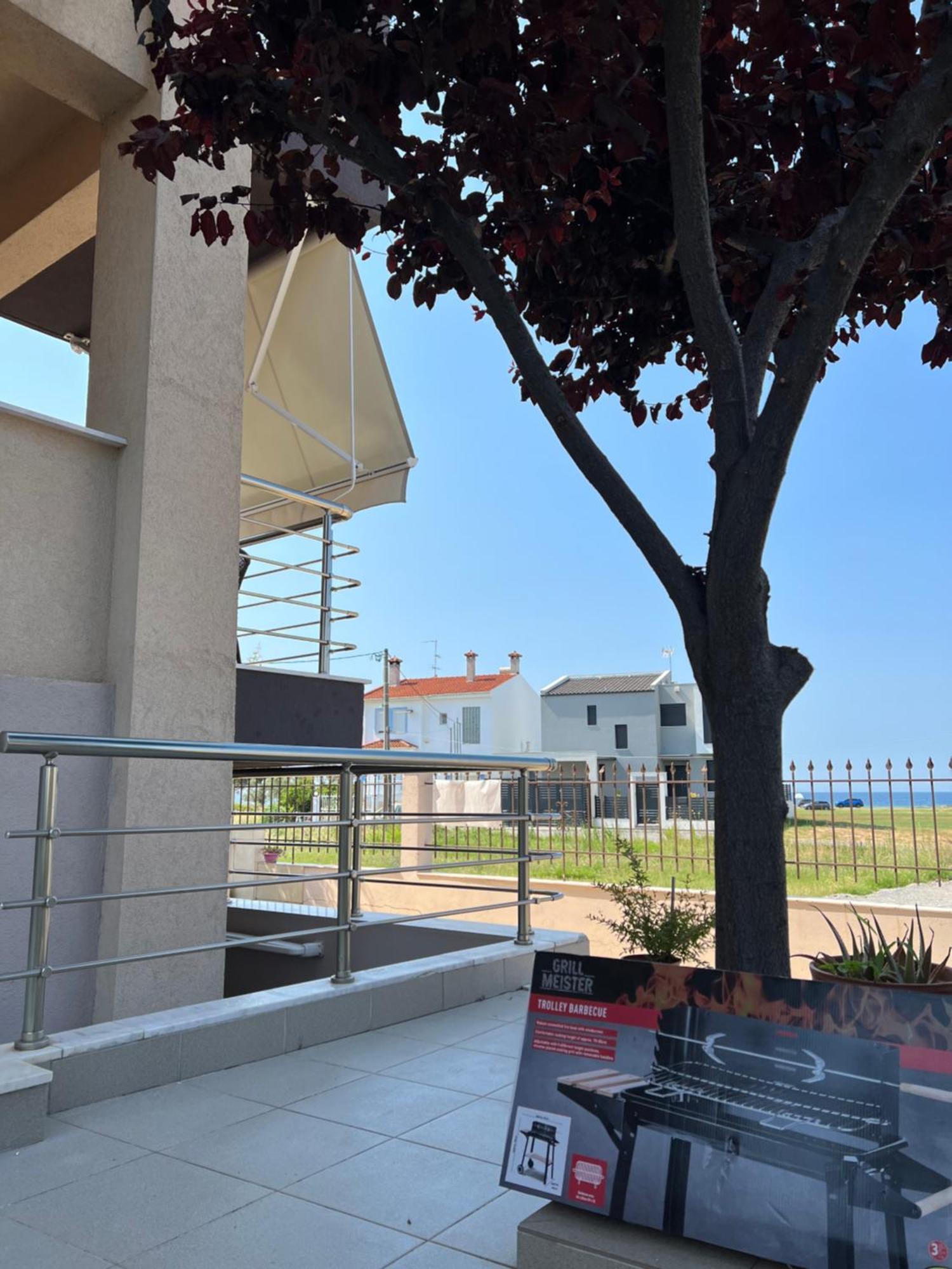 Am Beach House Nea Moudania Luaran gambar